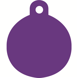 ID-bricka liten cirkel