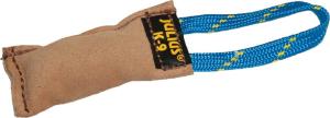 Julius-K9 Dummy läder 10x2,5 cm, 1 handtag