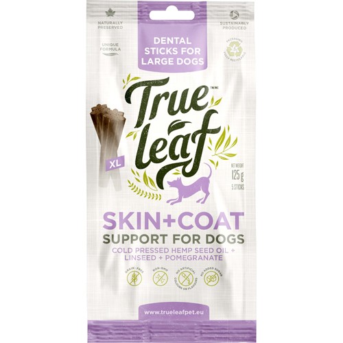 True Leaf Dental Sticks Skin & Coat Large 125 g