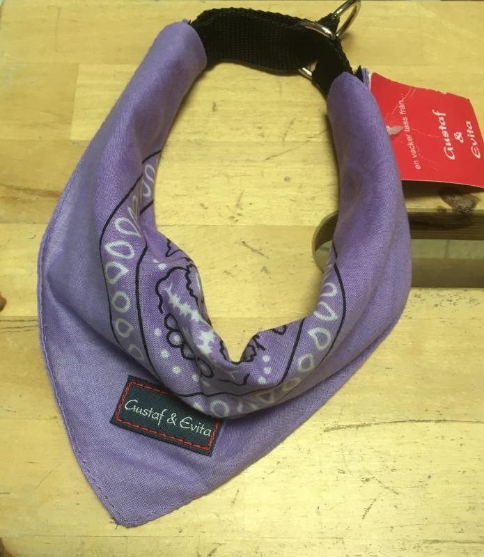 Gustaf & Evita halvstryp snusis lila