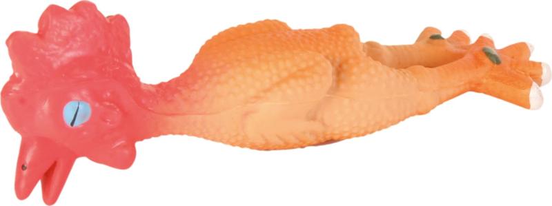 Jolly Paw Kyckling, latex med pip 15 cm