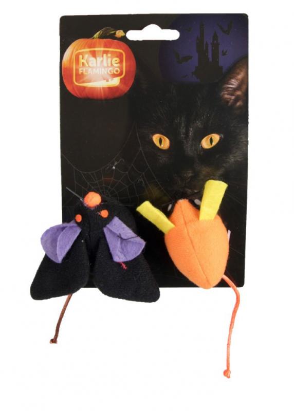 Halloween möss 7 cm, 2-pack