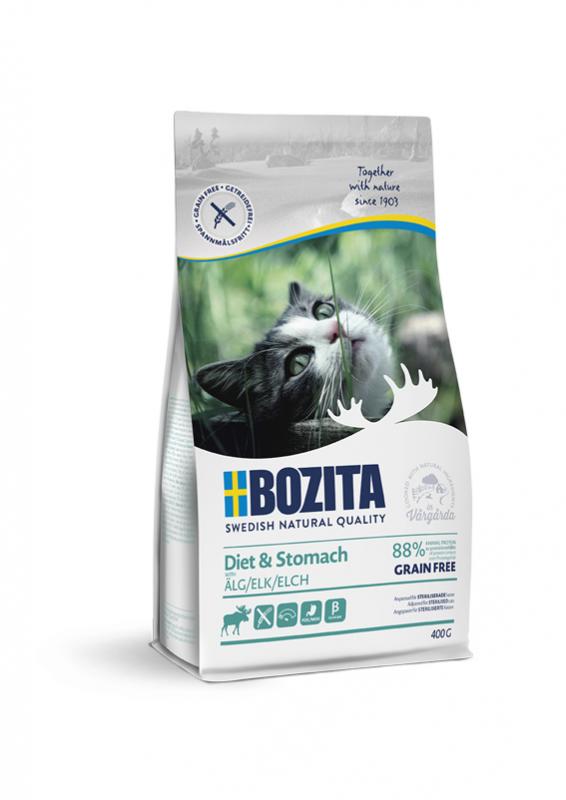 Bozita Feline Sensitive Diet & Stomach GrainFree Elk