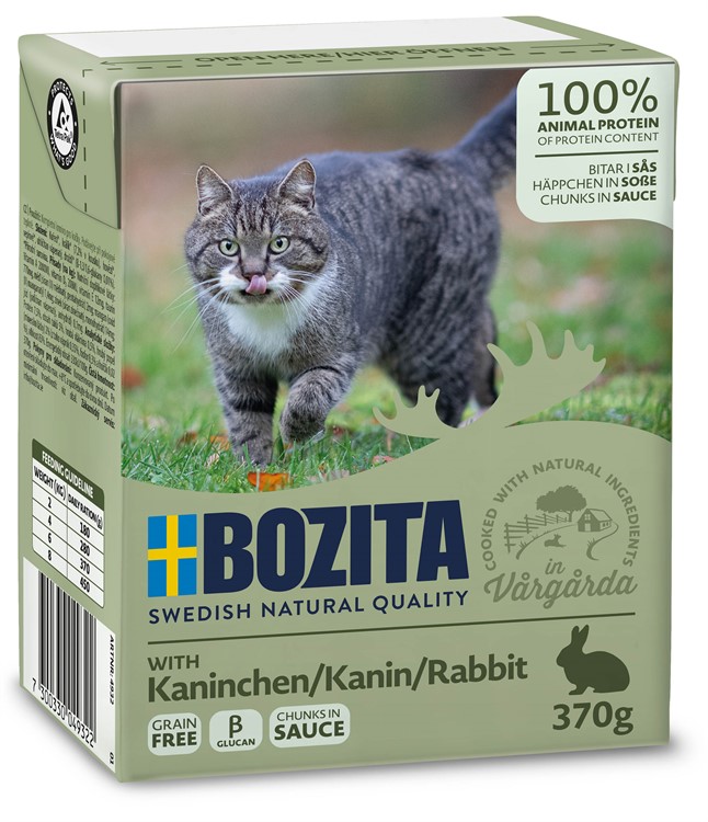 Bozita Bitar i Sås Kanin 370 g