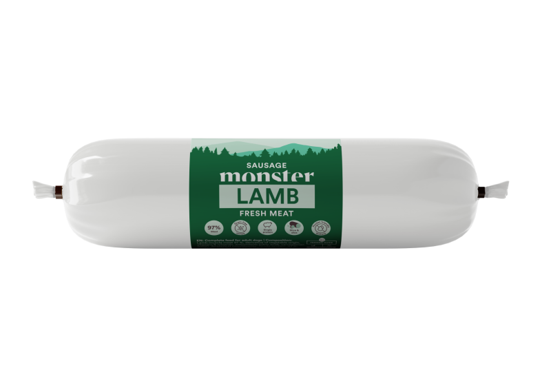 Monster Dog Sausage Lamb 200 g