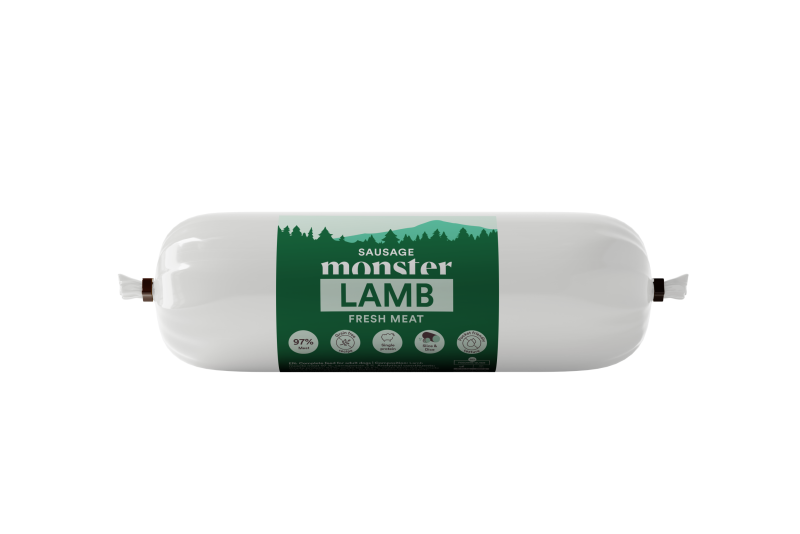 Monster Dog Sausage Lamb 400 g
