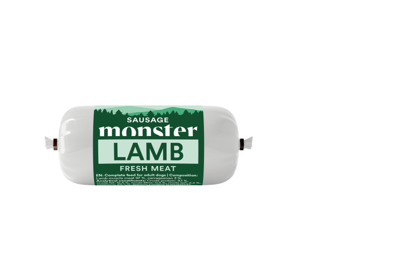 Monster Dog Sausage Lamb 80 g