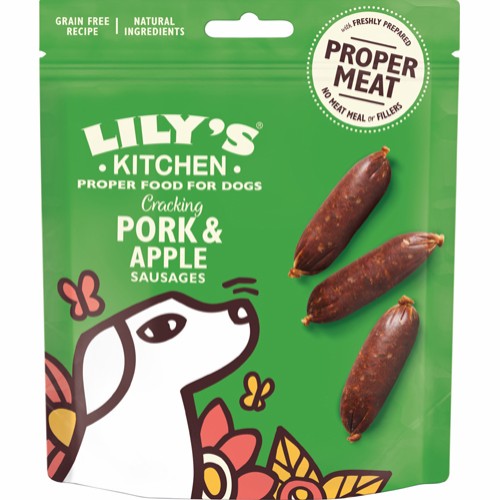 Lily's Kitchen Cracking Pork & Apple Sausages 70 g