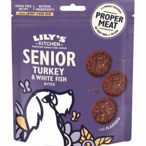 Lily's Kitchen Turkey & White Fish Bites for Seniors 70 g