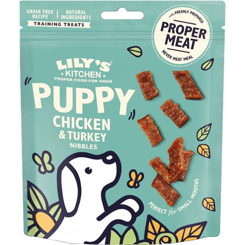 Lily's Kitchen Chicken & Turkey Nibbles for Puppies 70 g