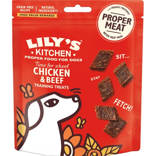 Lily's Kitchen Chicken & Beef Training Treats 70 g