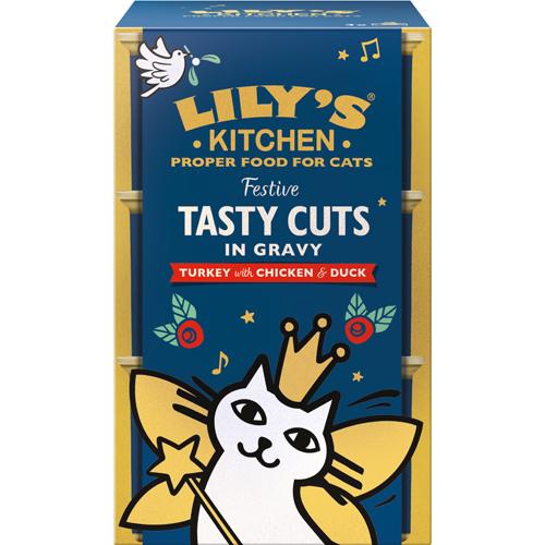 Lily's Kitchen Tasty Cuts Christmas 3x85 g