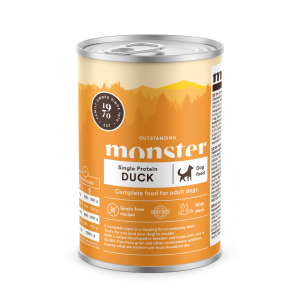 Monster Dog Adult Single Duck 400 g