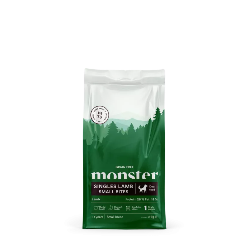 Monster Dog GrainFree Singles Lamb Small Bites