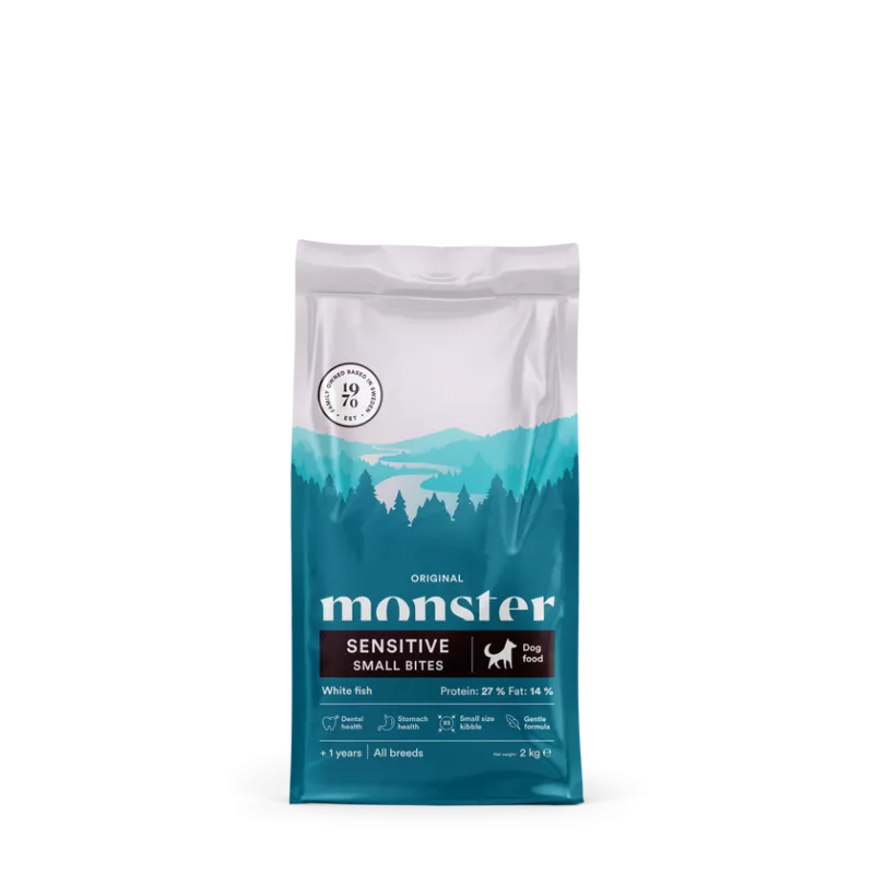 Monster Dog Original Sensitive White Fish SmallBites