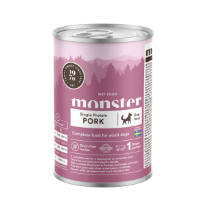 Monster Dog Adult Single Pork 400 g