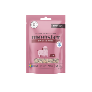 Monster Dog Treats FreezeDried Pork 45 g