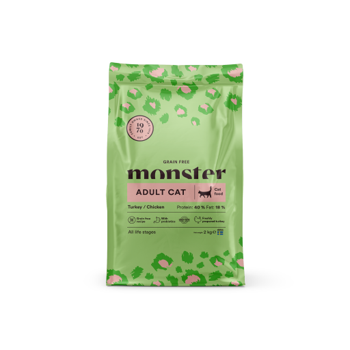 Monster Cat GrainFree Adult Turkey/Chicken