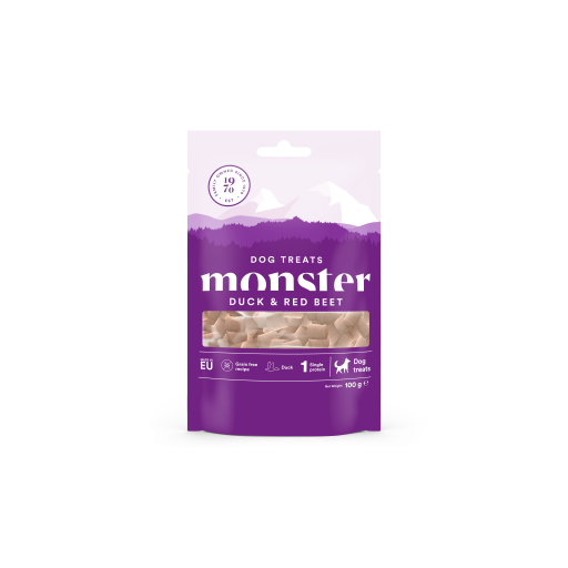 Monster Treats All Breed Duck/Beet 100 g