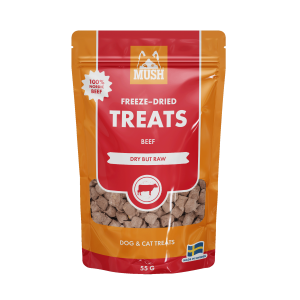 MUSH Treats FreezeDried Nöt 55 g