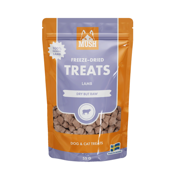 MUSH Treats FreezeDried Lamm 55 g
