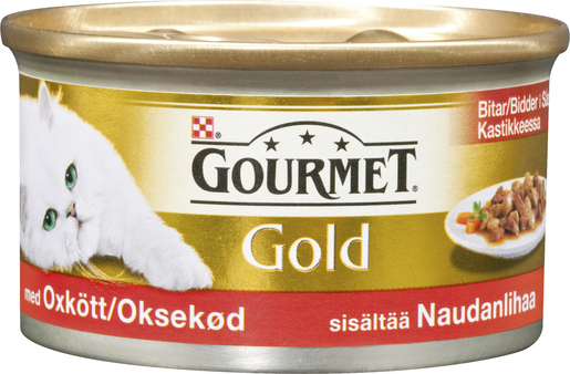 Gourmet Gold Oxkött i sås 85 g