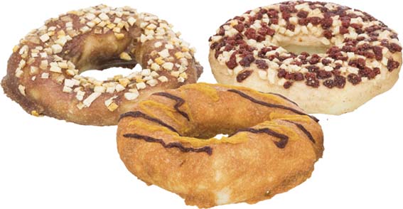 Donuts ø 10 cm/100 g, 1 st, mix