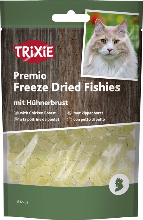 PREMIO frystorkade fiskar med kycklingbröst 20 g