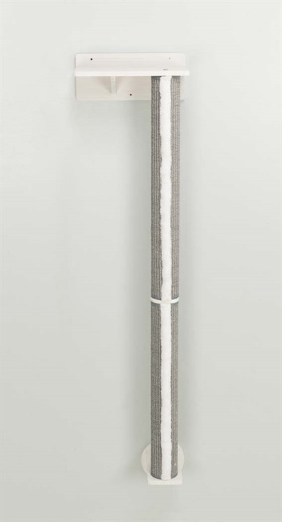 Vägg-set 1, 35x130x25 cm, vit/grå