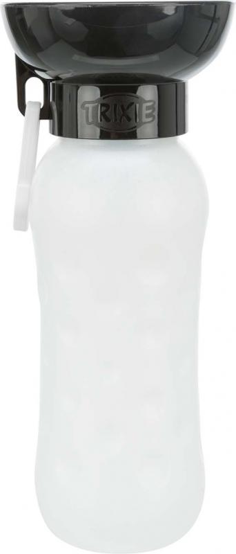 Flaska med skål, plast 0.55 l