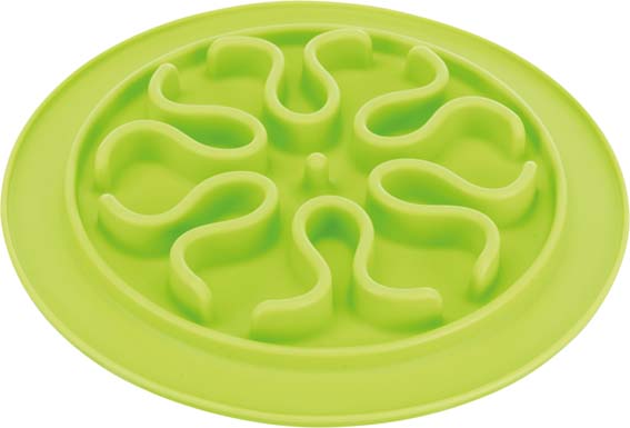 Slow Feed fodermatta, silikon, ø 24 cm