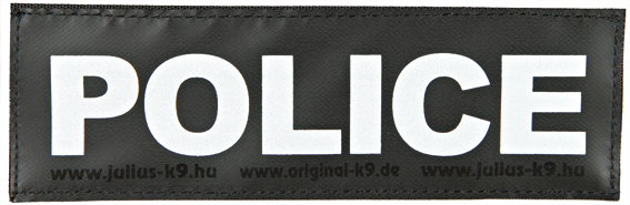 Julius-K9 kardborremärke, POLICE 2-pack