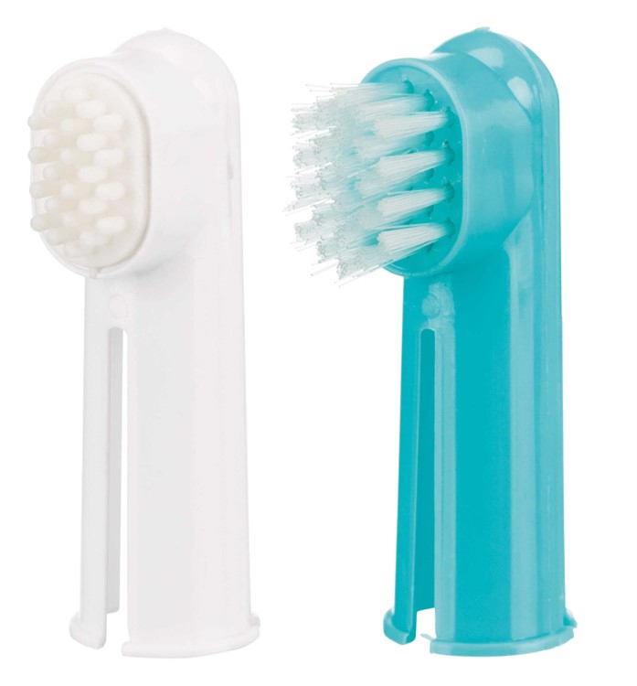 Tandborste för fingertopp 2-p