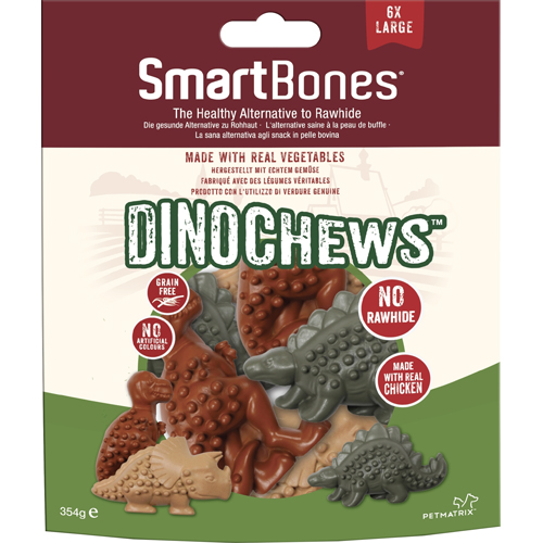SmartBones SmartChews Dinos L 6-pack