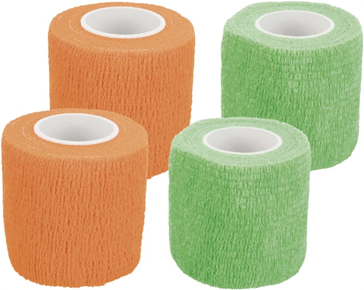 Bandagebinda Bitter, självhäftande, 5 cm/4,5 m, 4-pack
