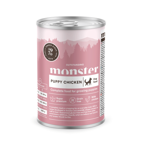 Monster Dog Puppy Chicken 400 g