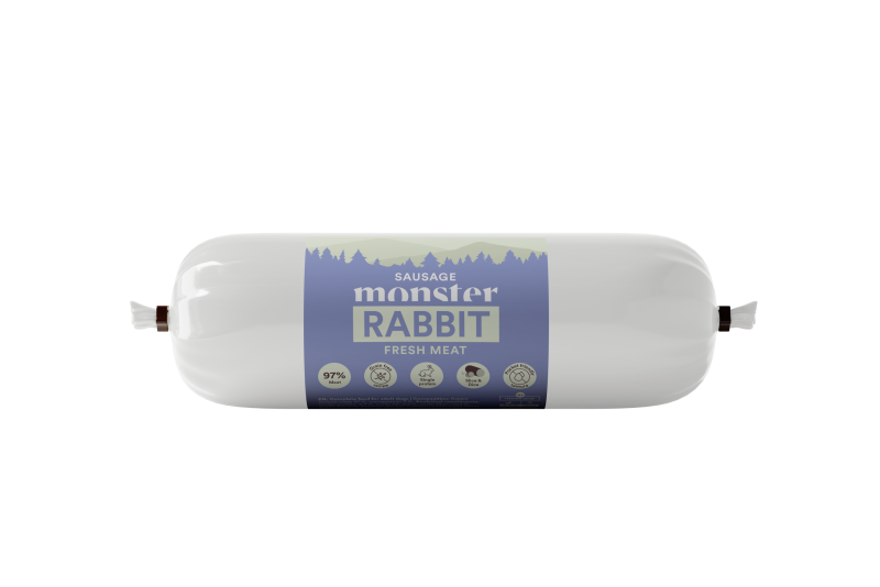 Monster Dog Sausage Rabbit 400 g