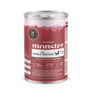 Monster Dog Adult Single Beef 400 g