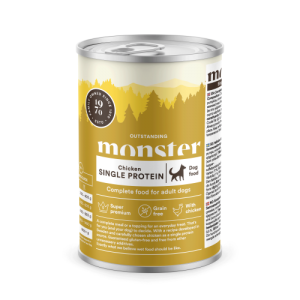 Monster Dog Adult Single Chicken 400 g