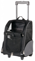 Trolley/ryggsäck Elegance 32 x h45 x 25 cm, svart/grå