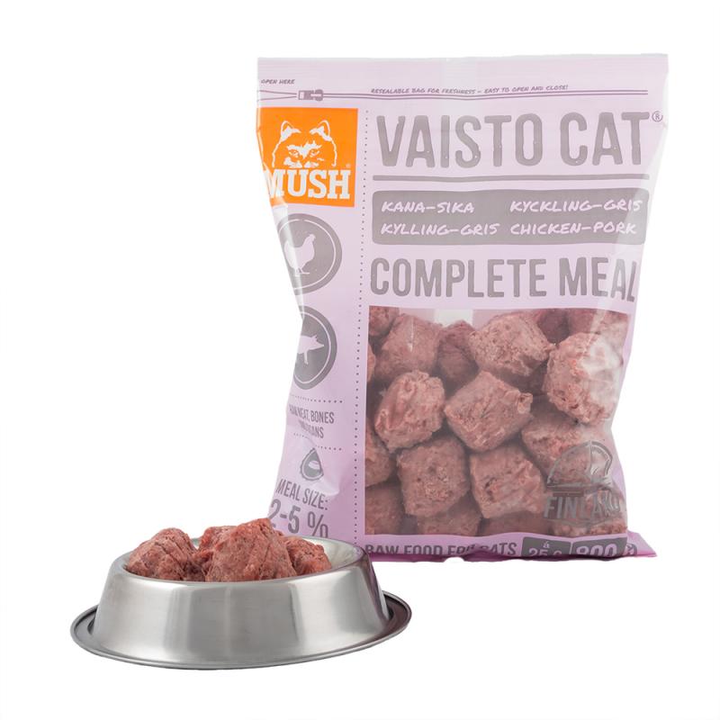 MUSH Vaisto Cat Rosa Kyckling-Gris