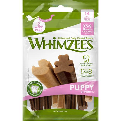 Whimzees Puppy XS/S, bag 14-pack