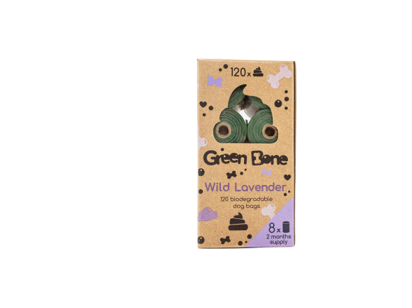 Green Bone Wild Lavender 8 rullar/120 påsar
