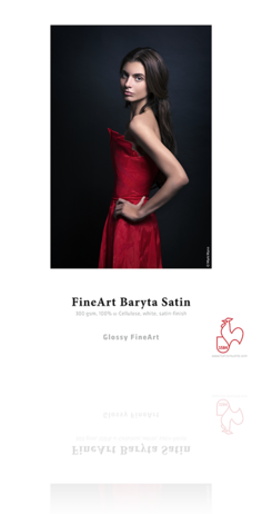 Fine Art Baryta Satin 300g A3+, box med 25 ark