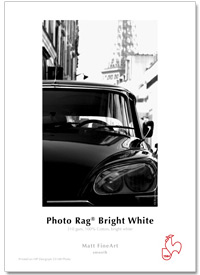 Photo Rag Bright White A2 box med 25 ark