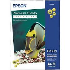 Epson Premium Glossy A4 mapp med 50 ark