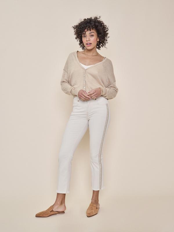 Simone Cream Jeans