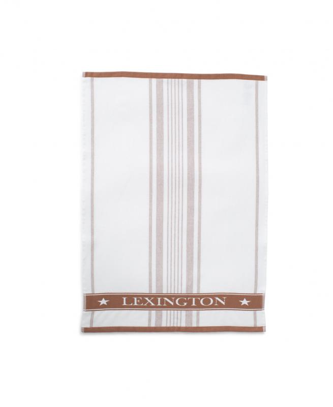 Kökshandduk Striped cotton Terry logo - 50x70