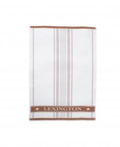Kökshandduk Striped cotton Terry logo - 50x70
