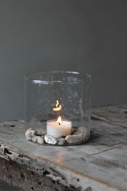 Hamra lykta 10x10cm klarglas